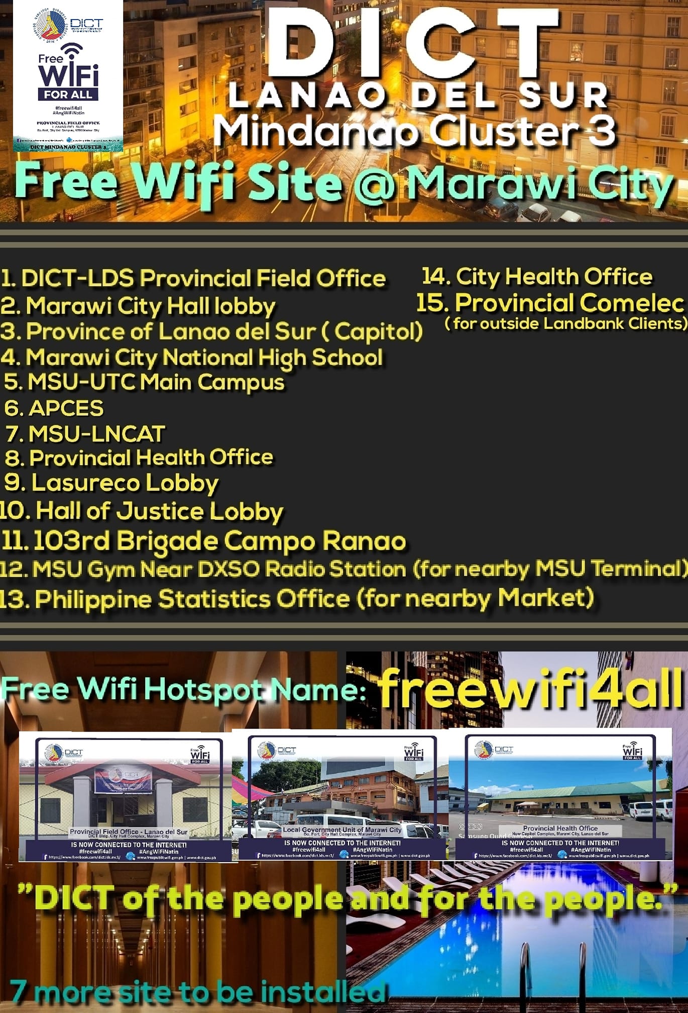 Free Public Wifi Hotspot Marawi City – Cluster 3